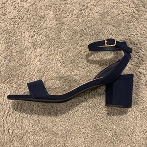 Navy Blue Heels Size 8.5